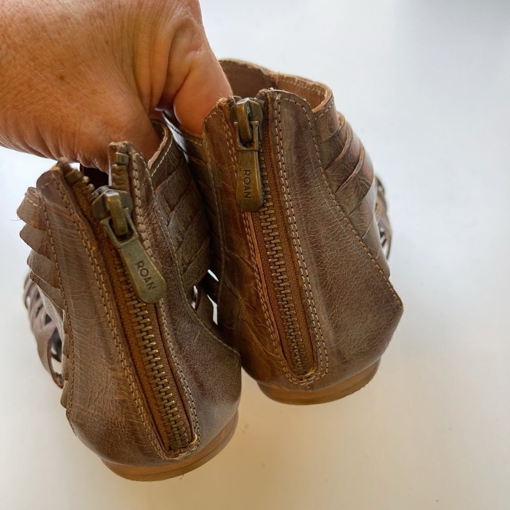 Bed Stu x Roan gladiator sandals in a rustic brown. 8 - Picture 9 of 17